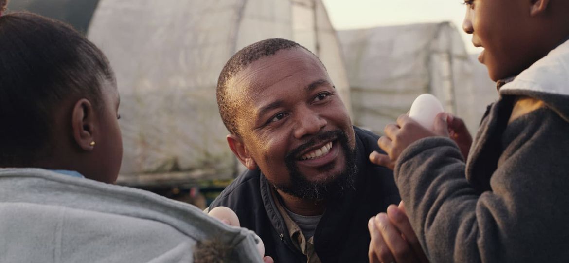 Father with his children